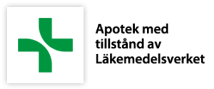 Apotek med tillstånd av läkemedelsverket