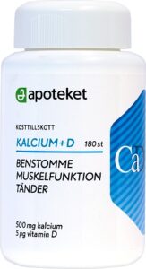 d vitamin + kalcium test