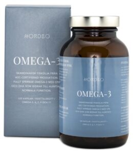 nordbo bästa omega3 olja