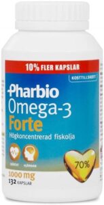 omega 3 bäst i test pharbio