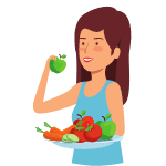 Nyttig mat för yngre hud