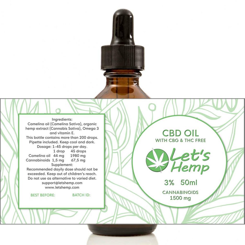 lets hemp cbd olja 5%