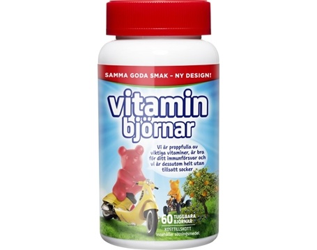 vitaminbjörnar- multivitamin för barn